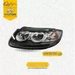چراغ جلو چپ سانتافه مدل 2011 -2012  کد 921012B120 استوک
