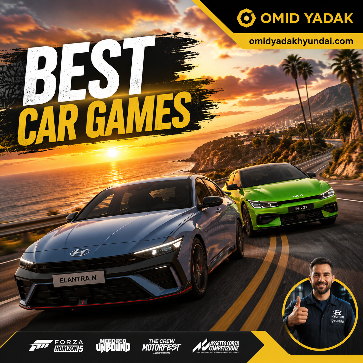 تجربه رانندگی با هیوندای در دنیای مجازی؛ معرفی بازی Forza Horizon 5